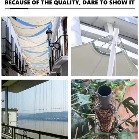 String Lights Hanging Kit,Globe String Lights Suspension Kit - Picture 6 of 7